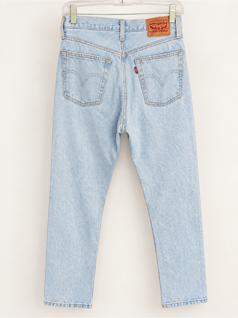 Levi’s 501 Original Fit High Rise Straight Leg Jeans Ojai Lake W26 L32